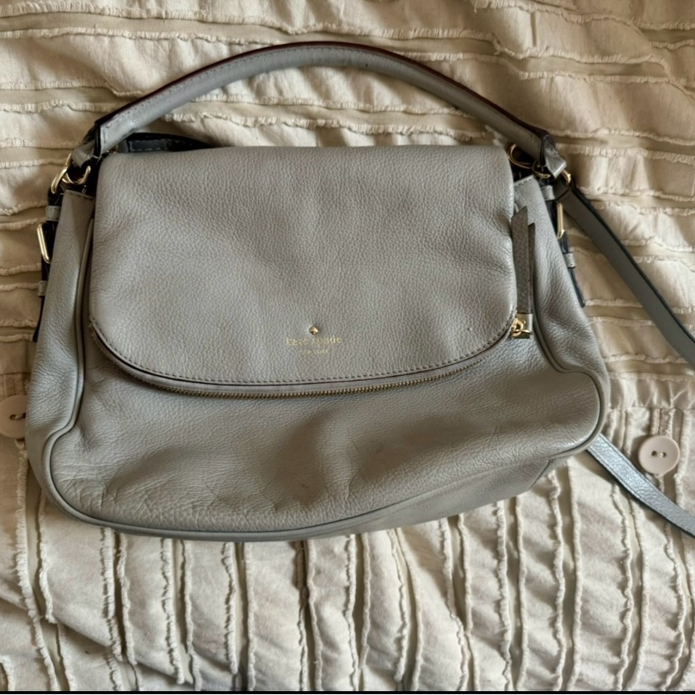 Kate Spade Gray Cobble Hill Purse